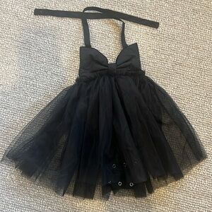 Toddler Girl Tutu Dress Black